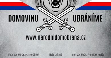 Reakce Národní domobrany k&nbsp;údajnému pokusu o&nbsp;dehonestaci domobranecké myšlenky